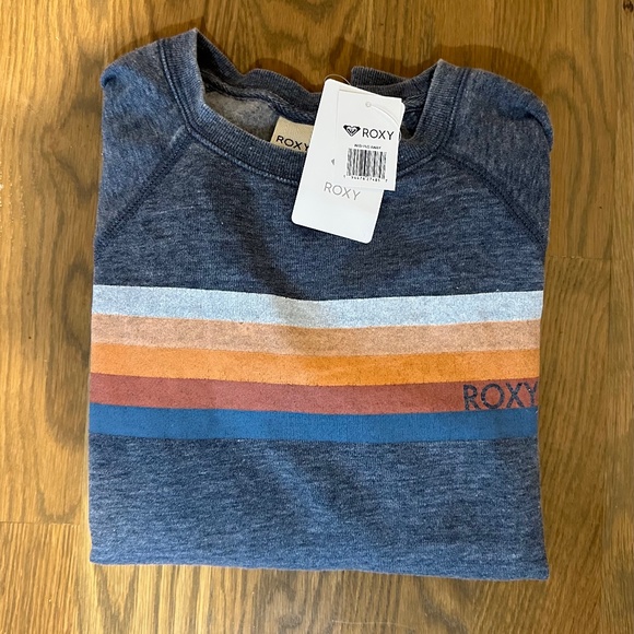 Roxy Wishing Away Crewneck top - Picture 1 of 3